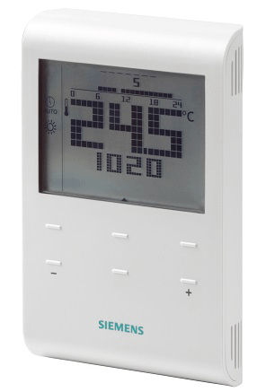 Siemens RDE100.1 Klokthermostaat, 24/230 Volt